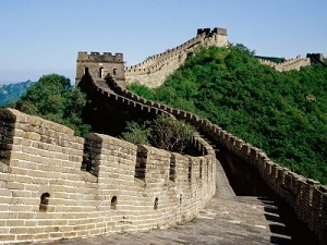 An image of the Great Wall of China